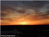 Sunset behind the Grant Marsh Bridge. 