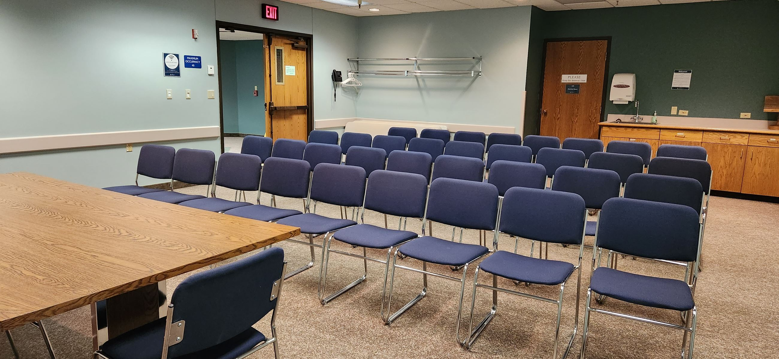 Meeting Room C - View of Chairs
