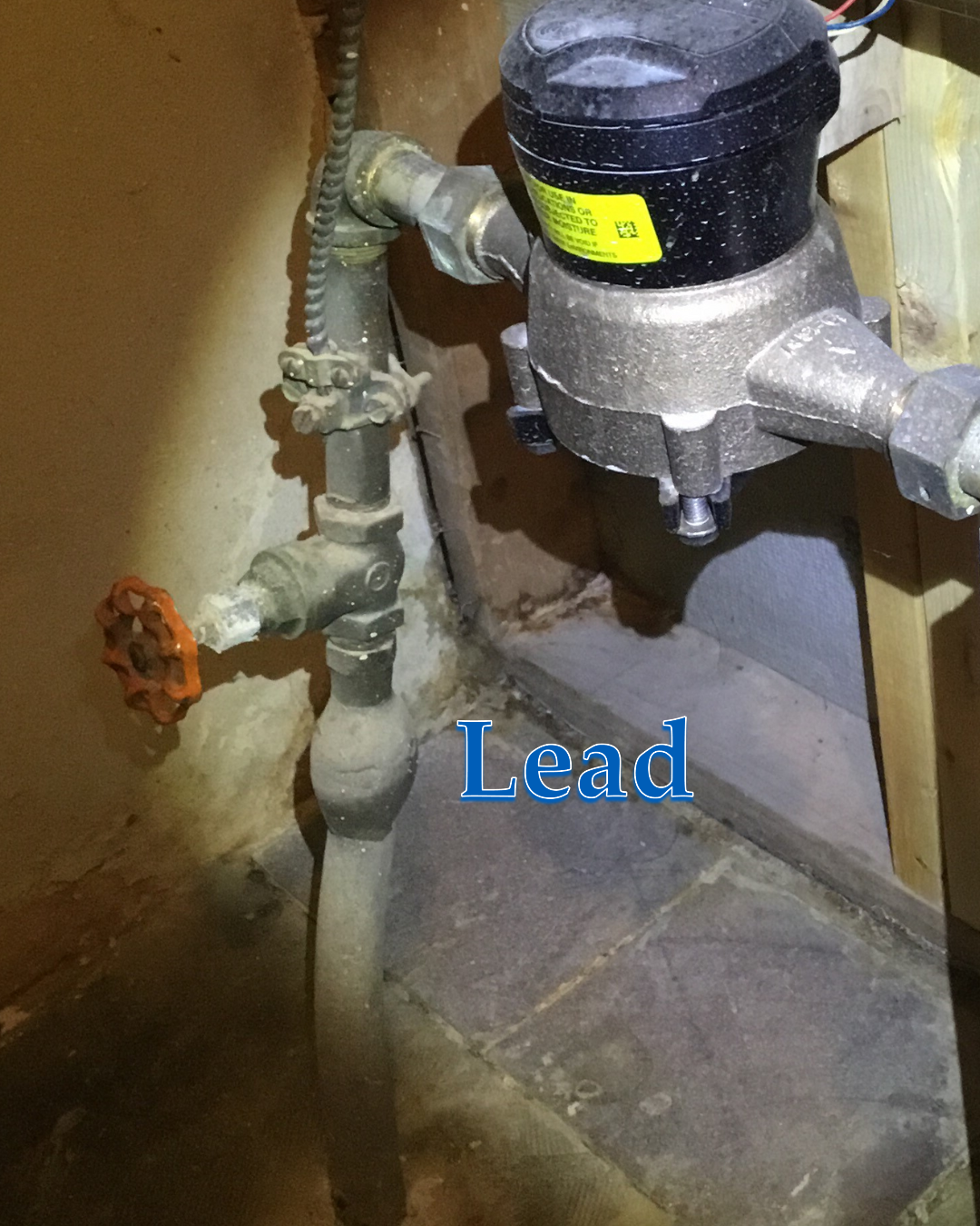 Lead service line