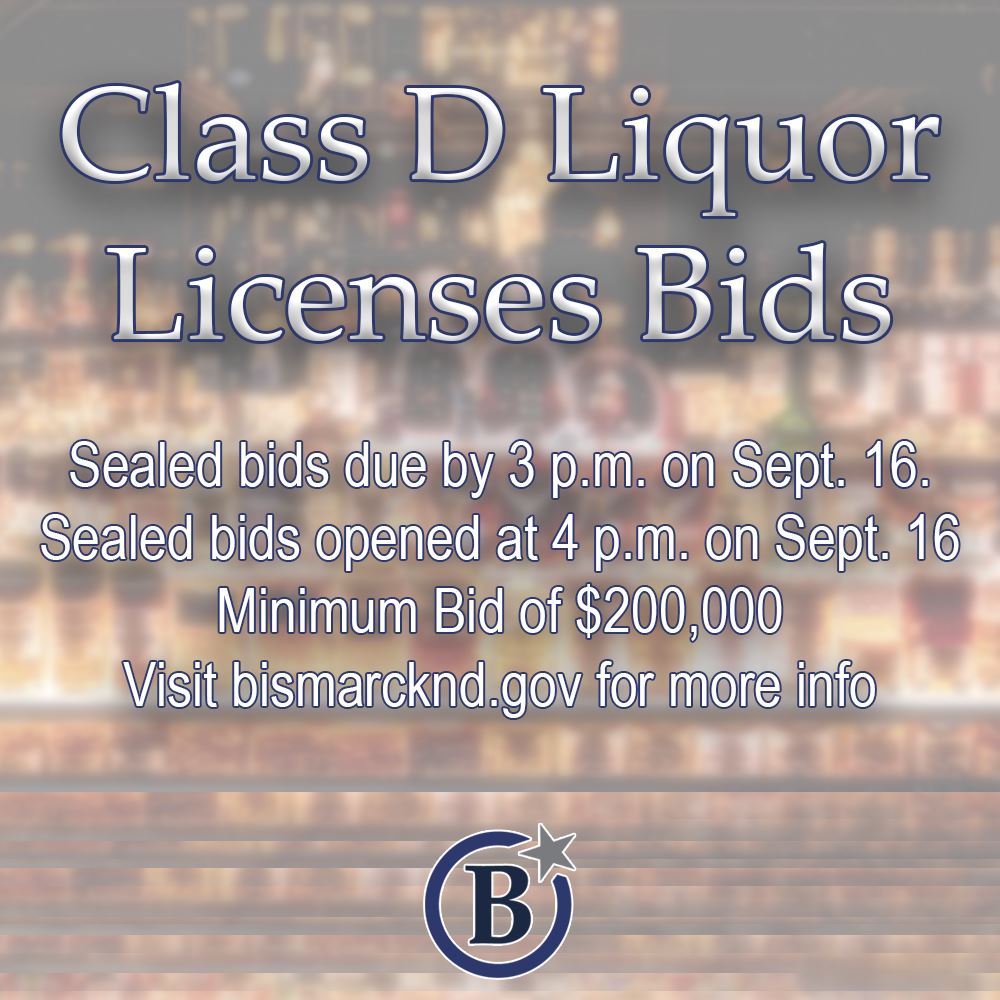 Sealed bids due by 3 PM on 9/16/25. Sealed bids opened at 4 PM on 9/16/25. Min bid of $200K.