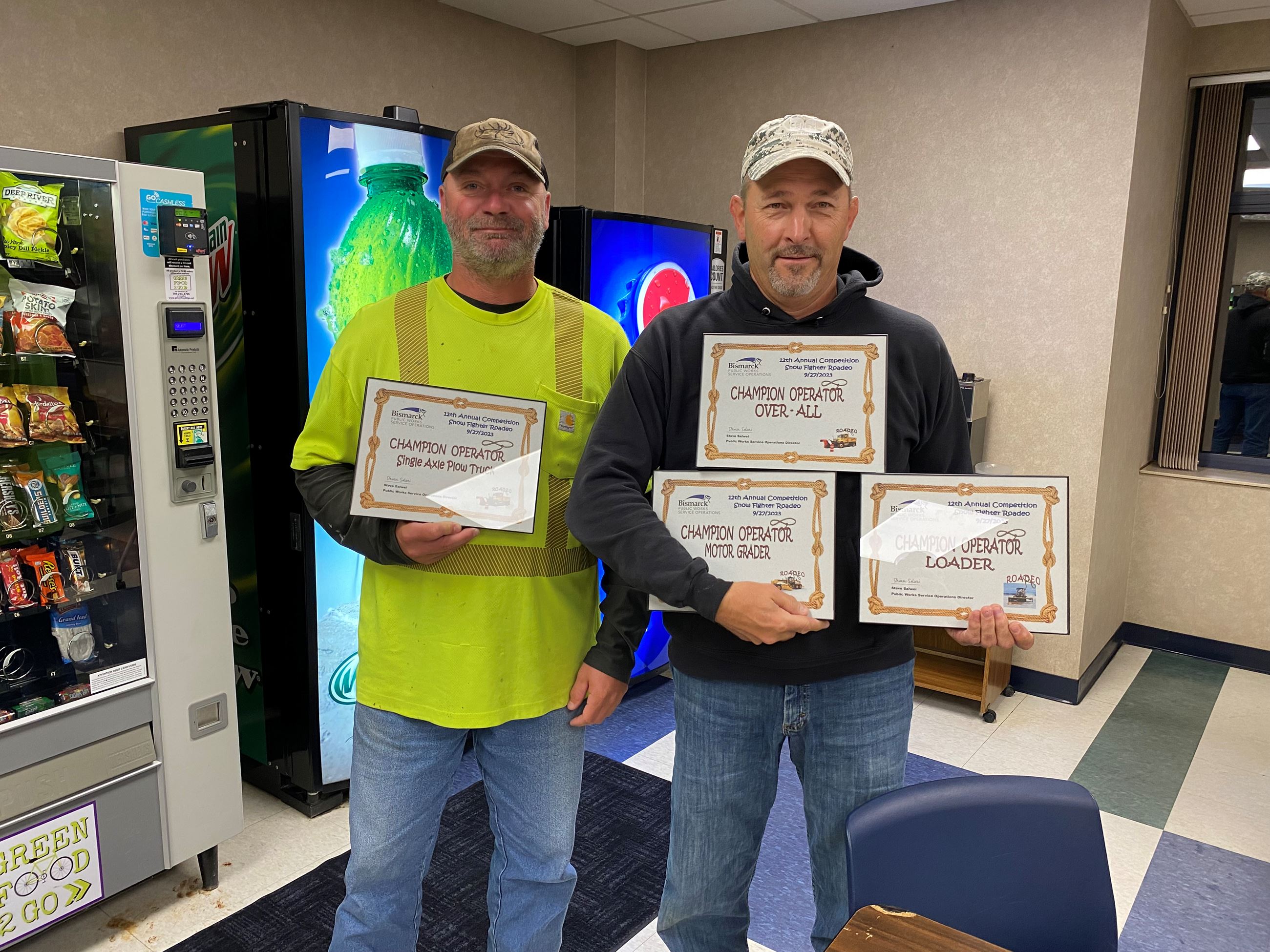 2023 Public Works Roadeo Winners