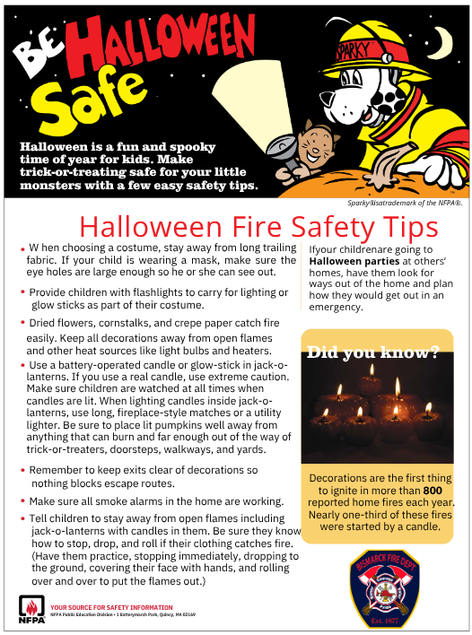Halloween safety tips 2025